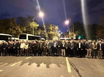 Binlerce Ankaralı ile İsrail b&uuml;y&uuml;kel&ccedil;iliği &ouml;n&uuml;nde Gazze eylemi yaptı