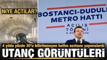Bitirilmeden a&ccedil;ılan Bostancı-Dudullu metrosundan skandal g&ouml;r&uuml;nt&uuml;ler gelmeye devam ediyor