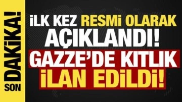 BM 'felaket' diyerek duyurdu: Gazze'de ilk kez resmi olarak kıtlık ilan edildi!