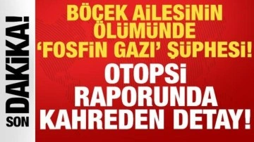 Böcek ailesinin ölümünde "fosfin gazı" şüphesi: Otopsi raporunda kahreden detay!