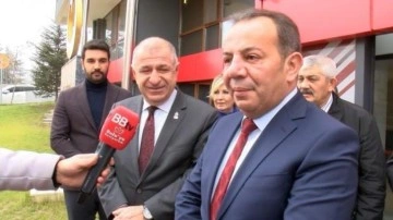 Bolu Belediye Başkanı Tanju &Ouml;zcan'dan &Uuml;mit &Ouml;zdağ'a ziyaret