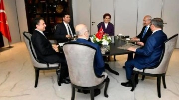Bomba iddia: 6'lı masanın par&ccedil;alandığını g&ouml;rebiliriz, ortak adayla se&ccedil;ime...