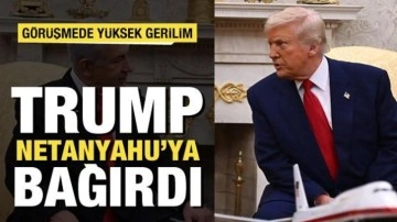 Bomba iddia! Trump, görüşmede Netanyahu'ya bağırdı