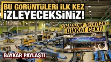 Bu g&ouml;r&uuml;nt&uuml;leri ilk kez izleyeceksiniz, Baykar paylaştı!