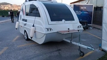 Bu karavan yüzüyor! Yurt dışından talep görüyor...