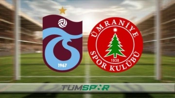 Bugün oynanacak! Ümraniyespor - Trabzonspor maçı hangi kanalda, saat kaçta?