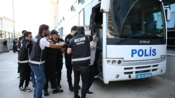 Bursa'da 'Çetkinler' suç örgütü çökertildi