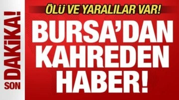Bursa'dan kahreden haber! Yangına müdahaleye giden tanker devrildi! Ölü ve yaralılar var
