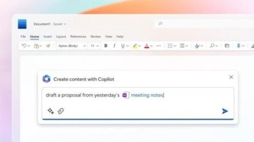 &Ccedil;alışma şeklimiz değişiyor: Microsoft 365, yapay zekaya sahip Copilot &ouml;zelliğine kavuştu!