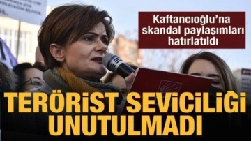 Canan Kaftancıoğlu'nun ter&ouml;rist sevici paylaşımları unutulmadı