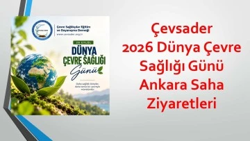 &Ccedil;EVSADER&rsquo;DEN &Ccedil;EVRE SAĞLIĞI &Ccedil;ALIŞANLARINA SAHA DESTEĞİ