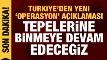 &Ccedil;avuşoğlu: Ter&ouml;r&uuml; temizlemeye devam edeceğiz