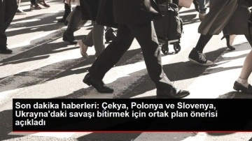 &Ccedil;ekya, Polonya ve Slovenya, Ukrayna'daki savaşı bitirmek i&ccedil;in ortak plan &ouml;nerisi a&ccedil;ıkladı