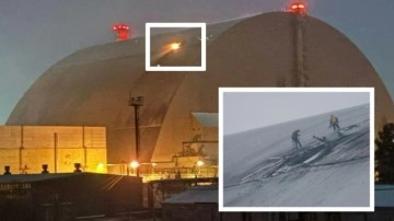 Çernobil'de tehlike! Sızıntı önleyici vuruldu