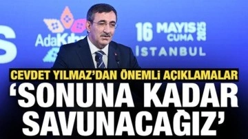 Cevdet Yılmaz: KKTC'nin haklı davasını sonuna kadar savunacağız
