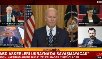 Cevizoğlu'ndan Biden'ın s&ouml;zlerine sert tepki: Putin'le ortak mısın