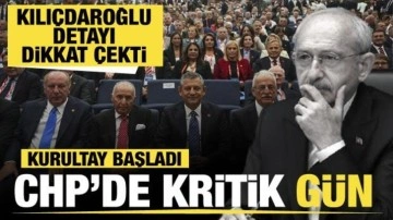 CHP 22. Olağanüstü Kurultayı başladı! Özel tek aday, Kılıçdaroğlu katılmadı