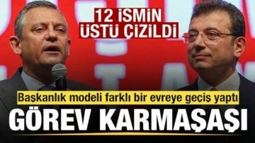 CHP'de görev karmaşası! Başkanlık modeli farklı bir evreye geçiş yaptı