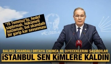 CHP Genel Başkan Yardımcısı Faik &Ouml;ztrak'tan skandal kar savunması