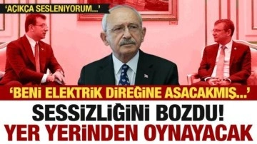 CHP karıştı! Kılıçdaroğlu suskunluğunu bozdu: Beni elektrik direğine asacakmış!