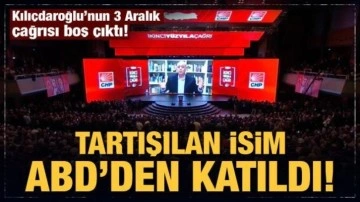 CHP lideri Kılı&ccedil;daroğlu'nun 3 Aralık &ccedil;ağrısı boş &ccedil;ıktı: Rifkin ABD'den katıldı!