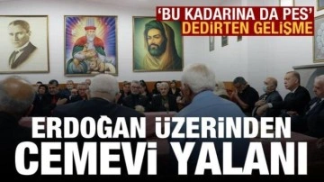CHP medyasından &ccedil;irkin haber: Erdoğan &uuml;zerinden Cemevi yalanı