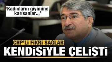 CHP'li Sağlar kendisiyle &ccedil;elişti! Kadınların giyimine karışanlar...