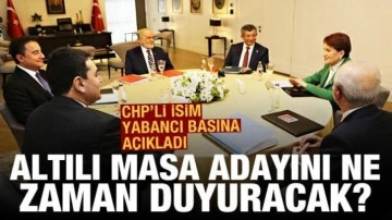 CHP'li &Uuml;nal &Ccedil;evik&ouml;z: Altılı masa adayını muhtemelen Şubat'ta a&ccedil;ıklayacak