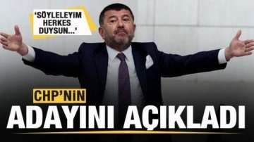 CHP'nin Cumhurbaşkanı adayını a&ccedil;ıkladı: S&ouml;yleyeyim herkes duysun...
