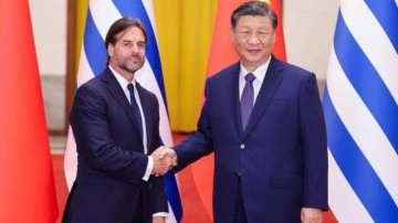 Çin ile Uruguay, ilişkilerinin seviyesini 'kapsamlı stratejik ortaklığa' yükseltti