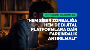 &Ccedil;ocuklarda siber zorbalığın &ouml;nlenmesi i&ccedil;in ailelere "denetim" uyarısı