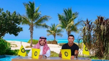 Cristiano Ronaldo tarihin en pahalı imzasını attı! Maaşı ortaya çıktı