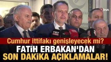 Cumhur İttifakı genişleyecek mi? Fatih Erbakan'dan son dakika a&ccedil;ıklamalar!