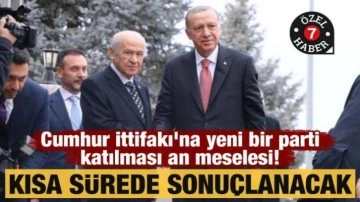 Cumhur İttifakı'na yeni bir parti katılması an meselesi! Kısa s&uuml;rede sonu&ccedil;lanacak