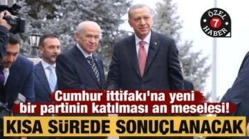 Cumhur İttifakı'na yeni bir partinin katılması an meselesi! Kısa s&uuml;rede sonu&ccedil;lanacak