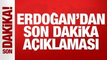Cumhurbaşkanı Erdoğan: Bizler tarih sahnesine dün çıkmadık