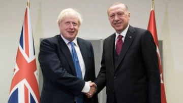 Cumhurbaşkanı Erdoğan, Boris Johnson ile g&ouml;r&uuml;şt&uuml;