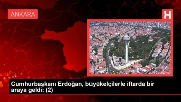 Cumhurbaşkanı Erdoğan, b&uuml;y&uuml;kel&ccedil;ilerle iftarda bir araya geldi: (2)