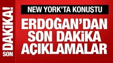 Cumhurbaşkanı Erdoğan'dan BM İklim Zirvesi'nde önemli açıklamalar