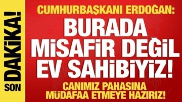 Cumhurbaşkanı Erdoğan'dan KKTC'de tarihi açıklamalar