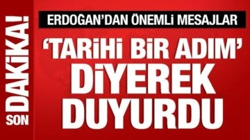 Cumhurbaşkanı Erdoğan’dan Kurban Bayramı mesajı