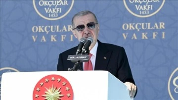 Cumhurbaşkanı Erdoğan'dan Malazgirt Zaferi'nin 954'üncü yıl dönümü mesajı
