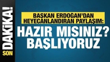 Cumhurbaşkanı Erdoğan'dan NEXT Sosyal hesabından ilk paylaşım!