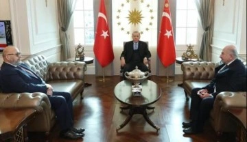 Cumhurbaşkanı Erdoğan, Ermeni Vakıflar Birliği Başkanı Şirinoğlu&rsquo;nu kabul etti