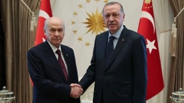 Cumhurbaşkanı Erdoğan ile Bah&ccedil;eli'den s&uuml;rpriz g&ouml;r&uuml;şme