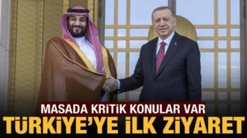 Cumhurbaşkanı Erdoğan ile Prens Selman'ın g&ouml;r&uuml;şmesi sona erdi