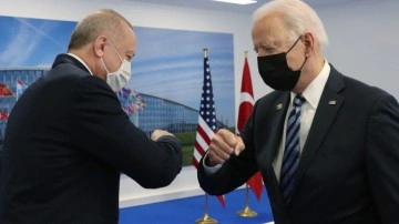 Cumhurbaşkanı Erdoğan, Joe Biden ile g&ouml;r&uuml;şt&uuml;
