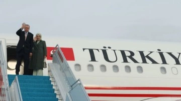 Cumhurbaşkanı Erdoğan Kazakistan'a gitti! Kritik g&ouml;r&uuml;şmeler yapacak