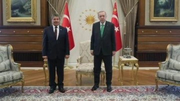 Cumhurbaşkanı Erdoğan, KKTC Başbakanı &Uuml;nal &Uuml;stel&rsquo;i kabul etti