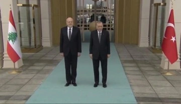 Cumhurbaşkanı Erdoğan, L&uuml;bnan Başbakanı Mikati'yi kabul etti